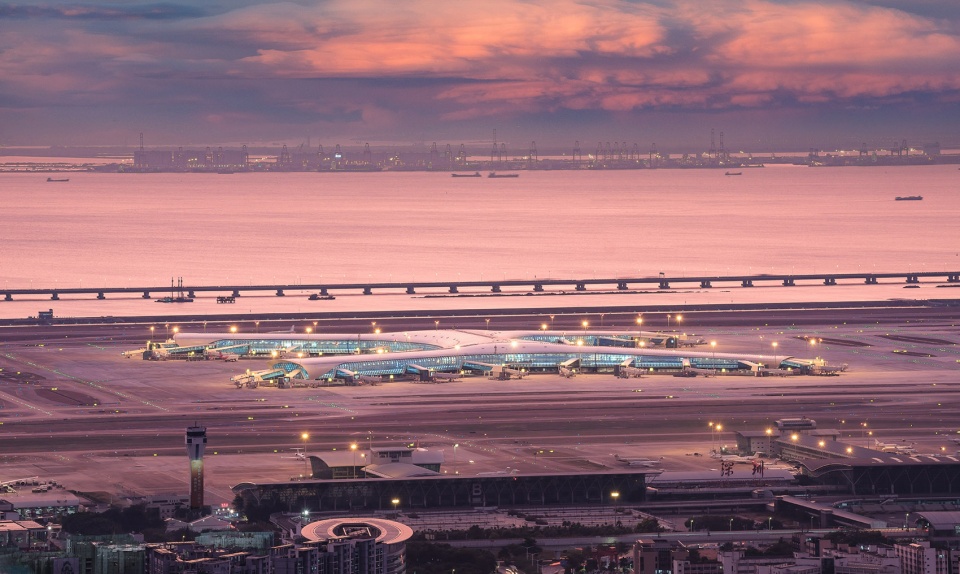 Shenzhen Bao an International Airport Satellite Concourse China by GDAD Aedas Landrum Brown