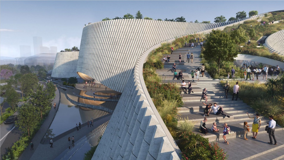 The Landscape Scheme of Shenzhen Natural History Museum BH Architects3XNZhubo