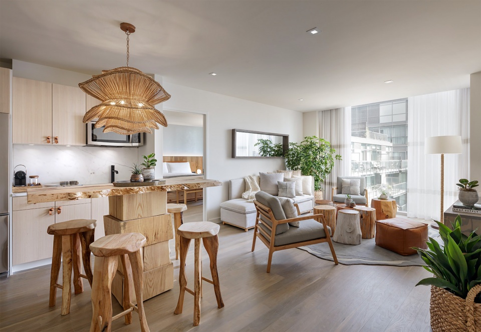 Interior design of 1 Hotel Toronto by Rockwell Group 拷贝