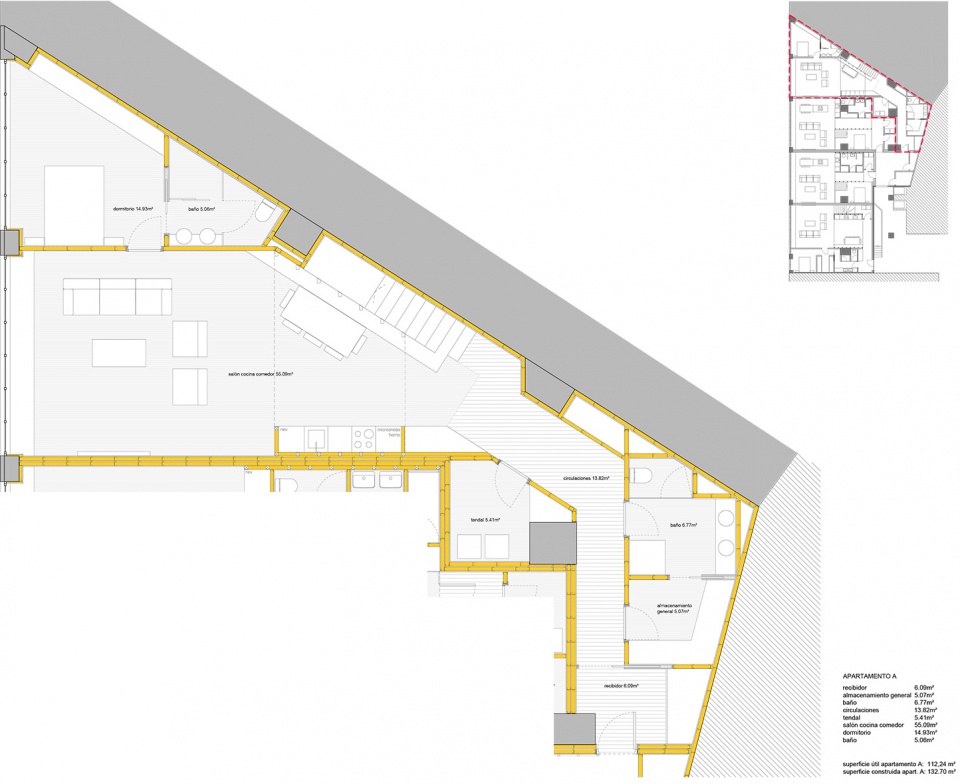 apartments in santiago by ansedequintans arquitectos