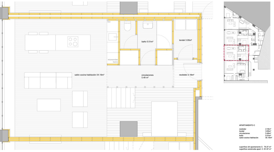 apartments in santiago by ansedequintans arquitectos