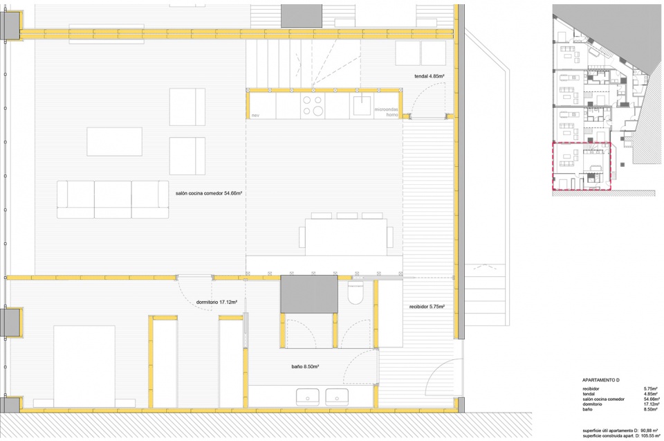 apartments in santiago by ansedequintans arquitectos