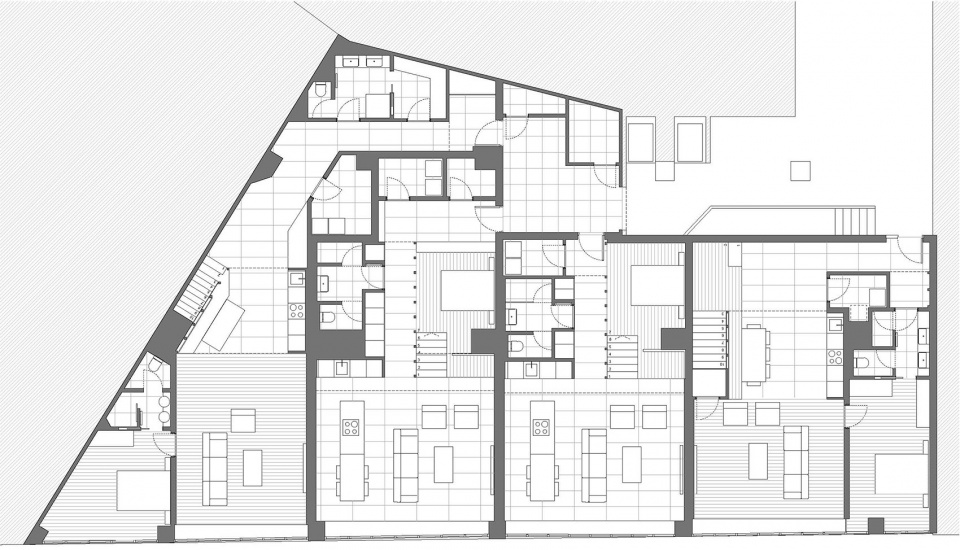 apartments in santiago by ansedequintans arquitectos