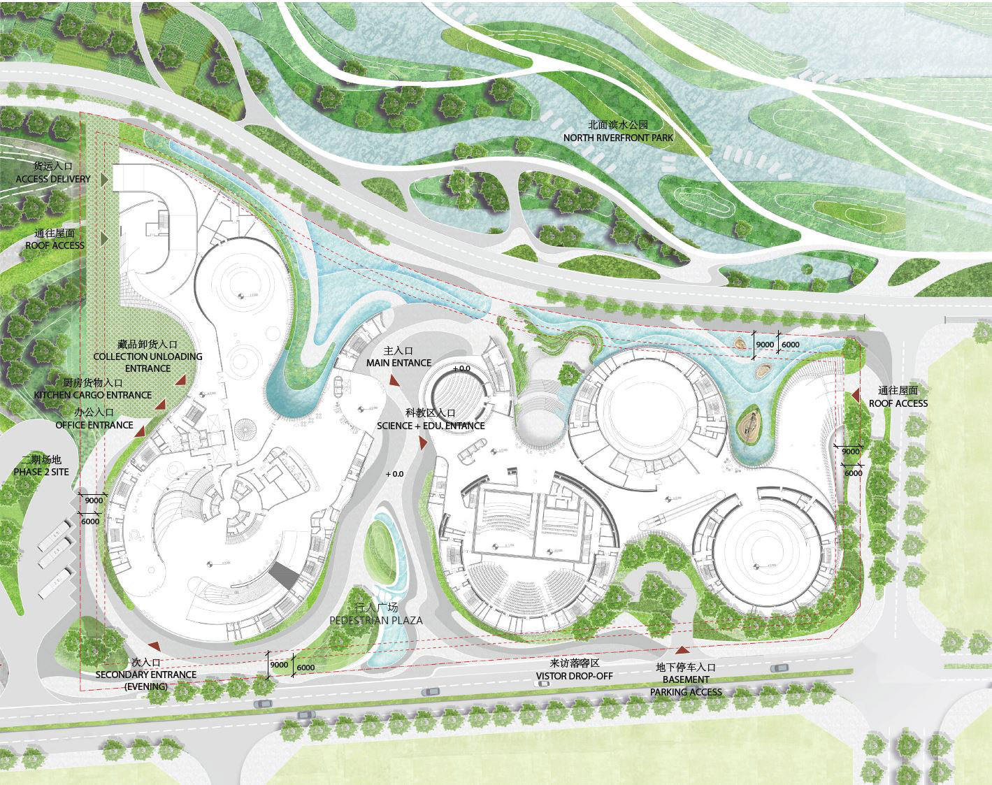 The Landscape Scheme of Shenzhen Natural History Museum BH Architects3XNZhubo