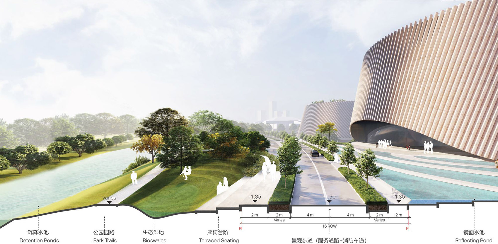 The Landscape Scheme of Shenzhen Natural History Museum BH Architects3XNZhubo