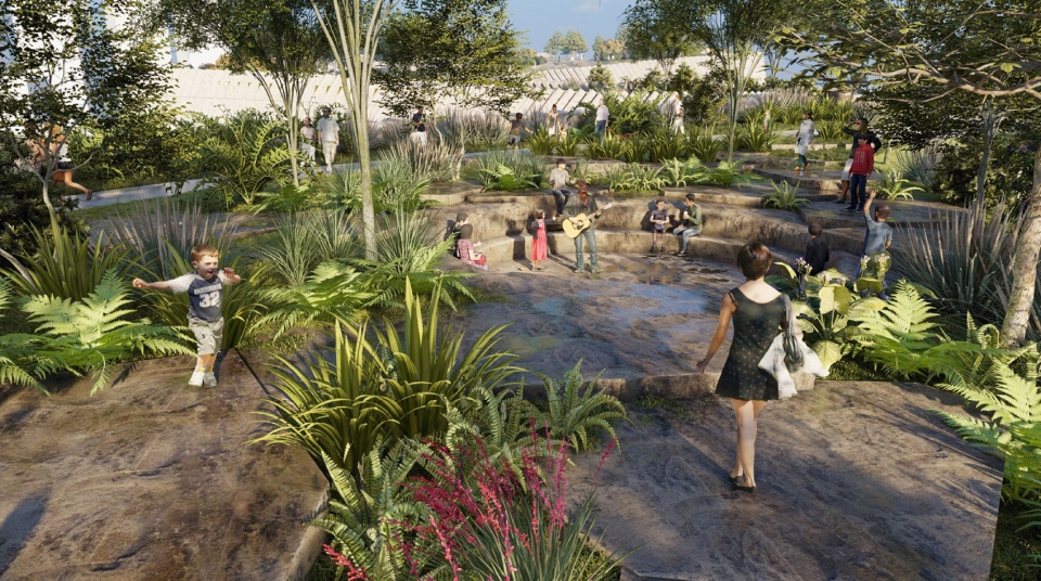 The Landscape Scheme of Shenzhen Natural History Museum BH Architects3XNZhubo