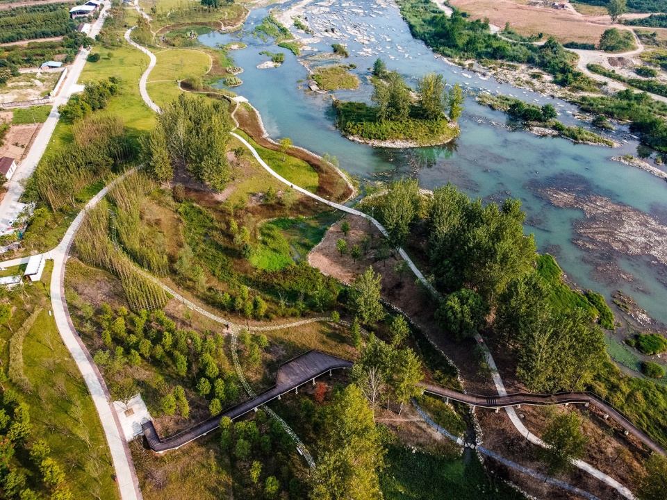 yichang huangbai river wetland park china by hangzhou landscape architecture design institute