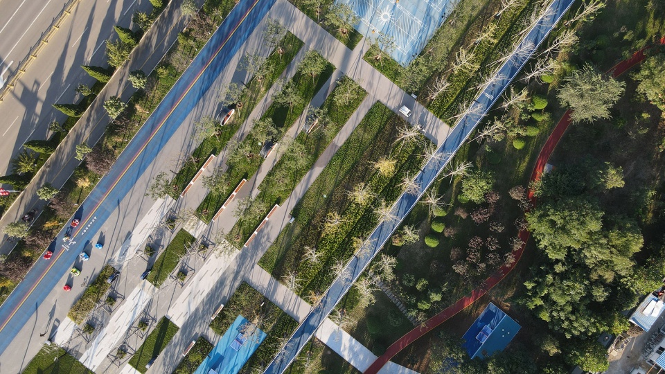 science technology innovation green corridor phase i china by tong yuan design group