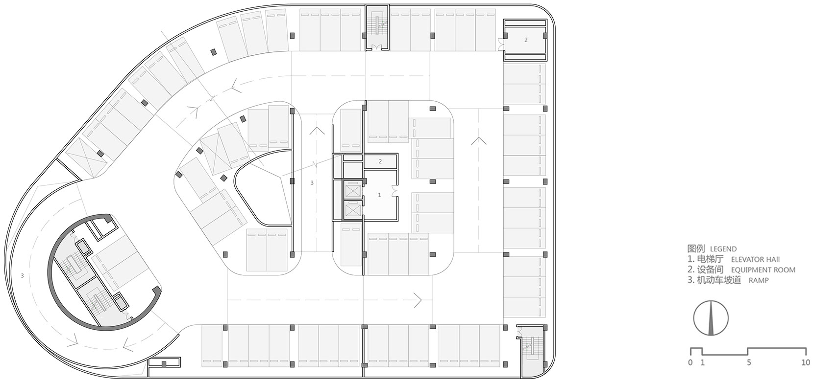 Dongguan CBD Parking Building GWP Architects