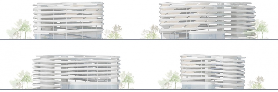 Dongguan CBD Parking Building GWP Architects