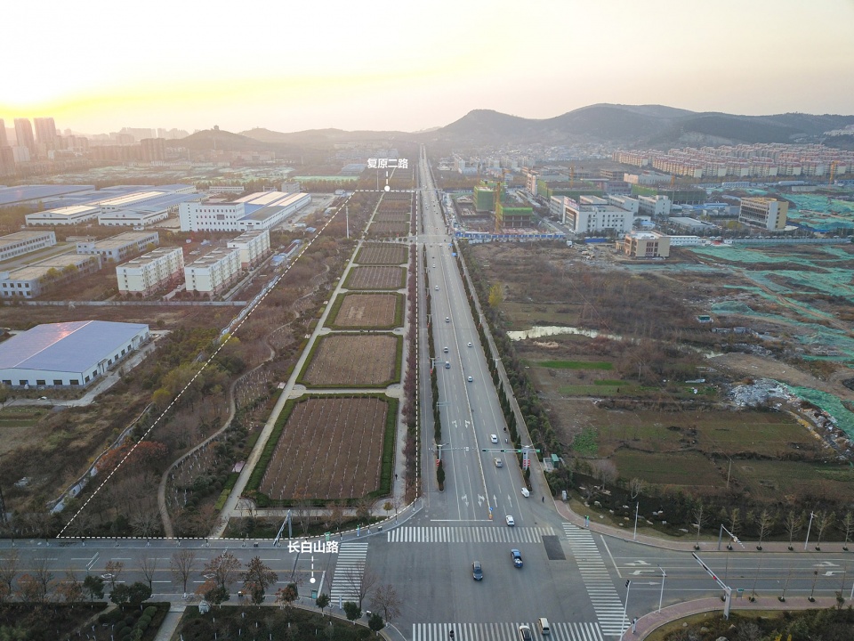 science technology innovation green corridor phase i china by tong yuan design group