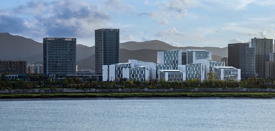 a collection of industrial office parks rich scenes in constructed order by gad