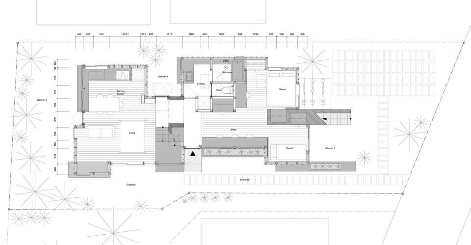 house in akishima by office m sa