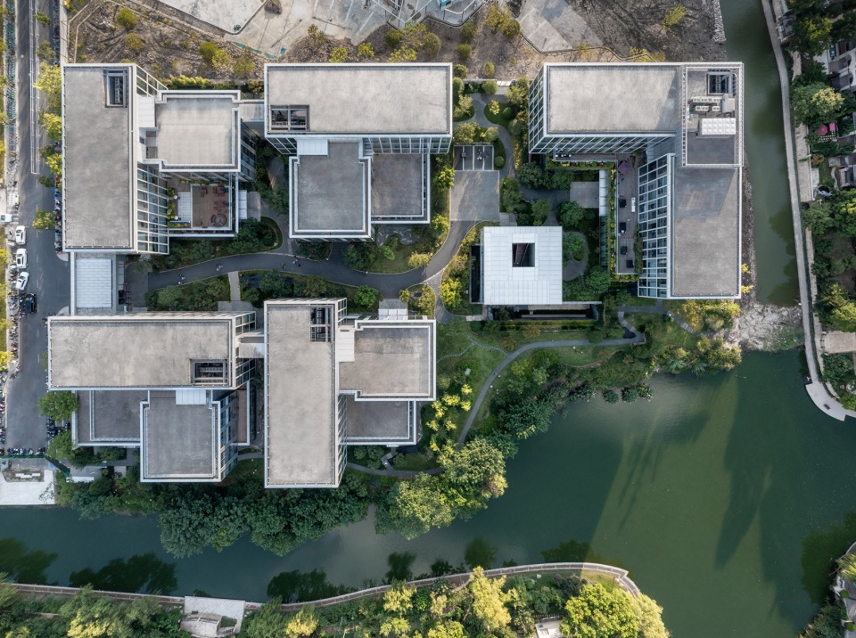 a collection of industrial office parks rich scenes in constructed order by gad
