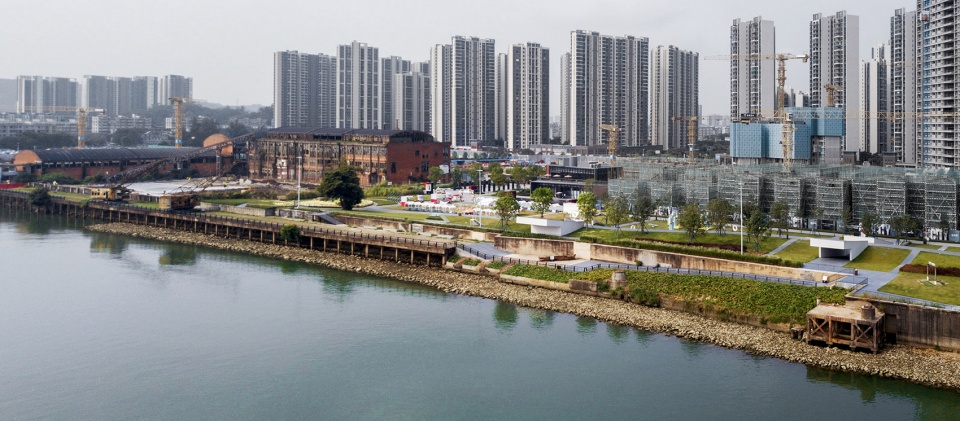 jiangmen ganhua binjiang art park by box practice