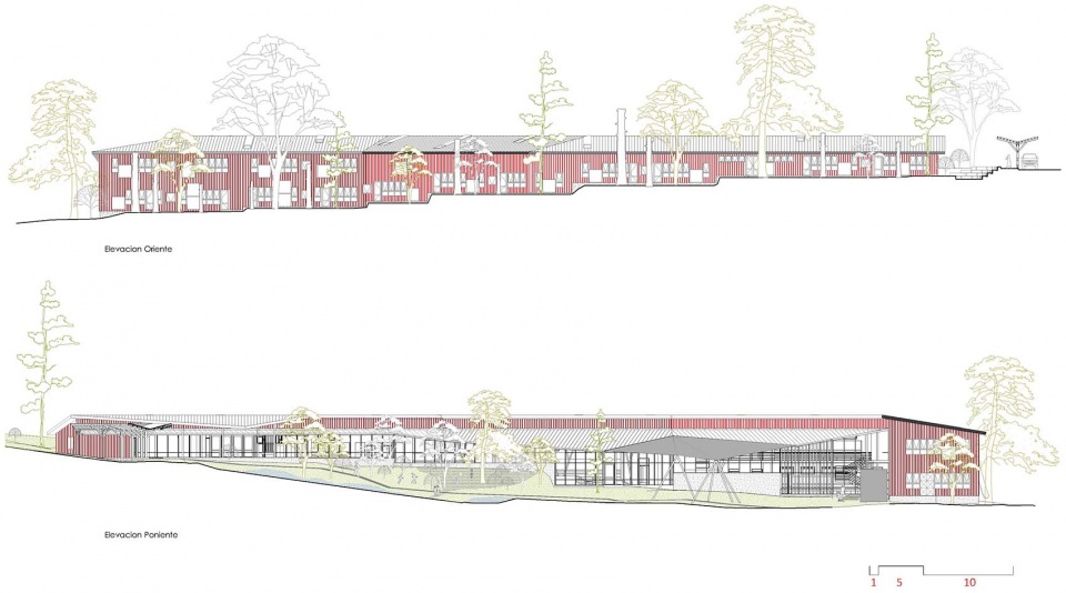 puerto varas school kindergarten by lagar arquitectos