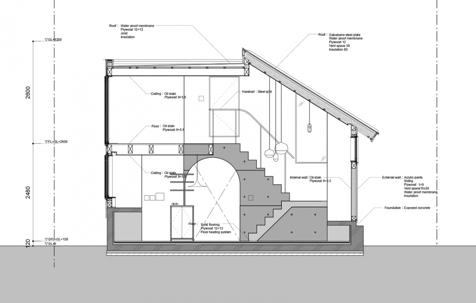 house in akishima by office m sa