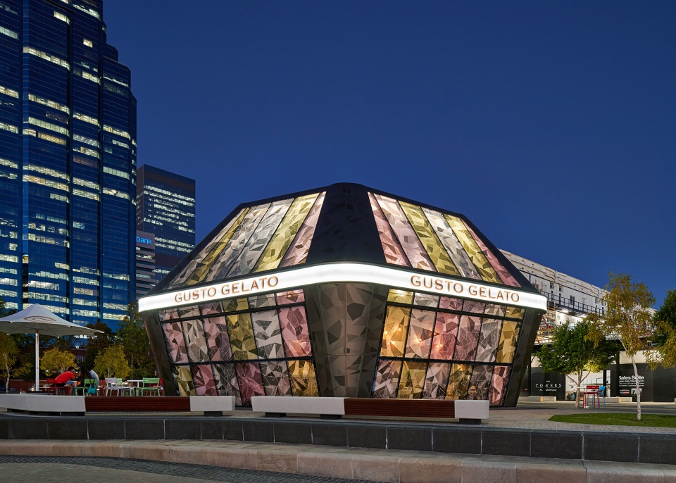 Elizabeth Quay Gelato Kiosk iph architects