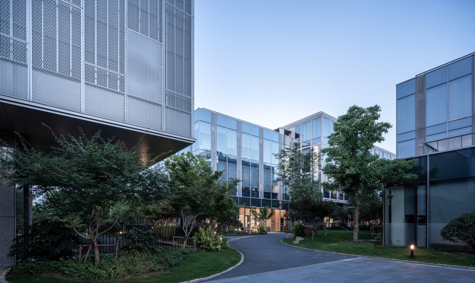 a collection of industrial office parks rich scenes in constructed order by gad
