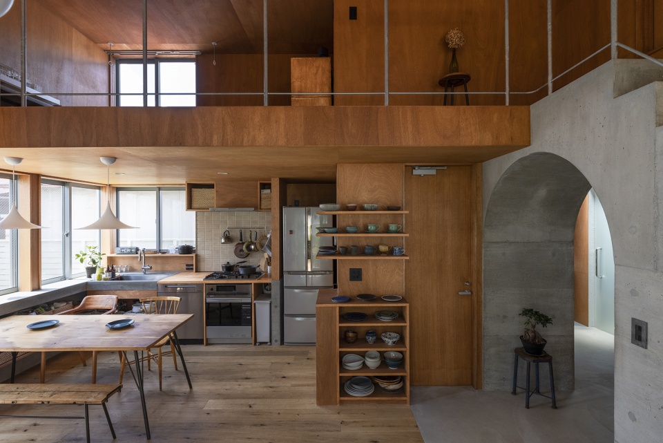 house in akishima by office m sa