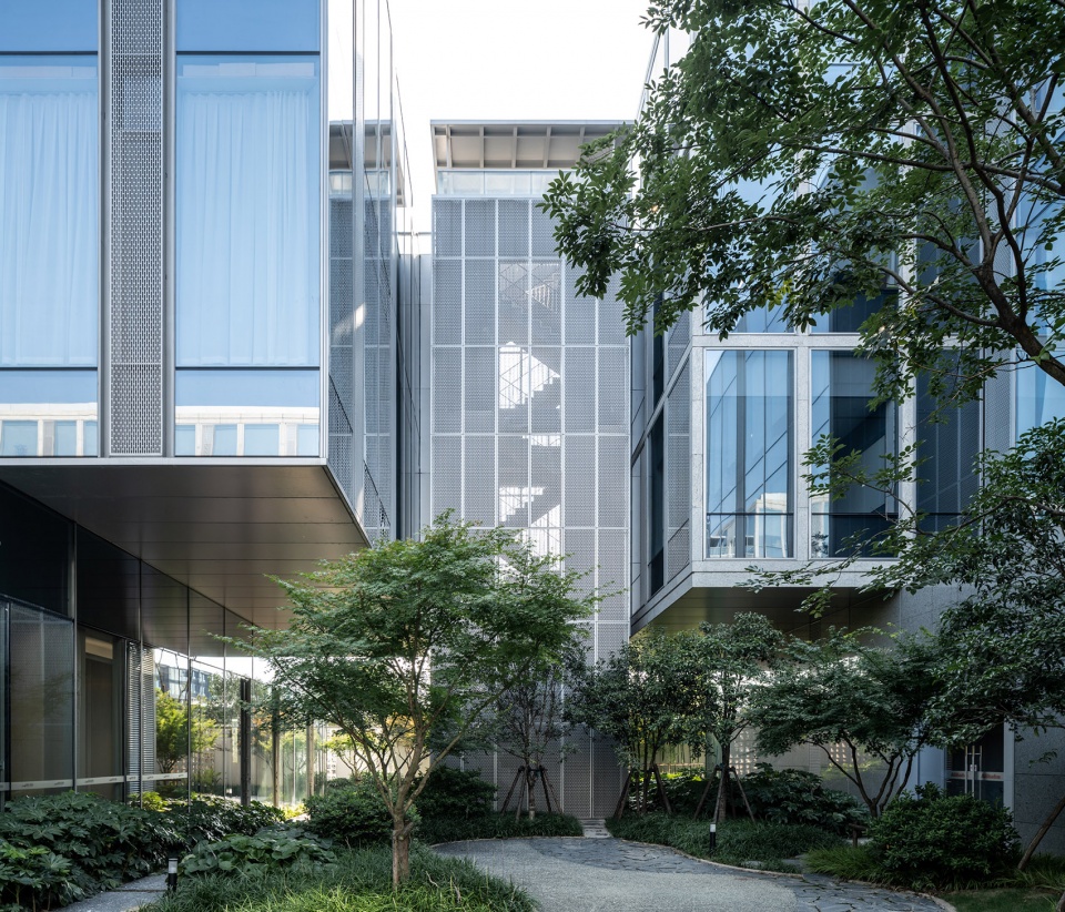 a collection of industrial office parks rich scenes in constructed order by gad