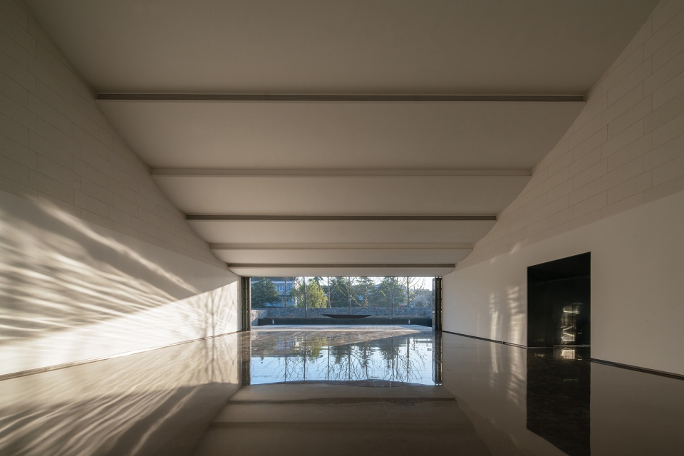 jianli town exhibition hall china by goa