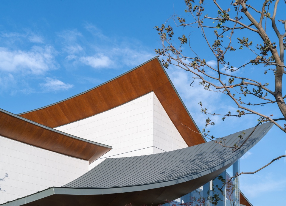 jianli town exhibition hall china by goa