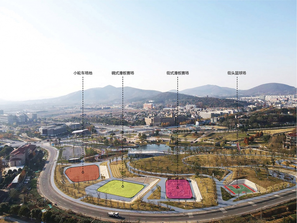 Tangquan Lake Sport Park China by ZDS
