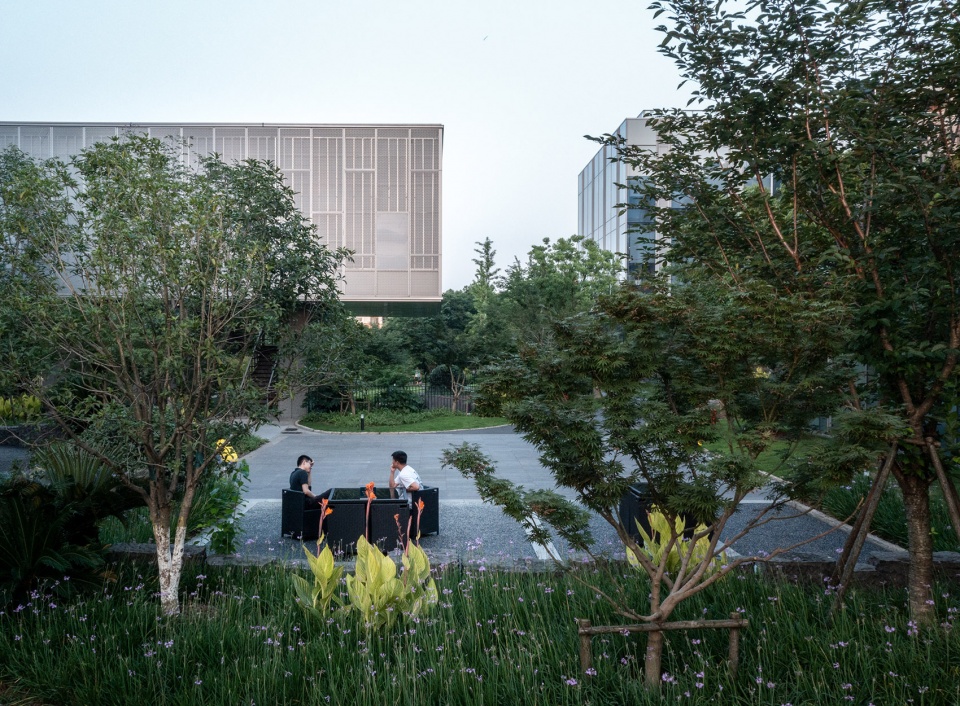 a collection of industrial office parks rich scenes in constructed order by gad