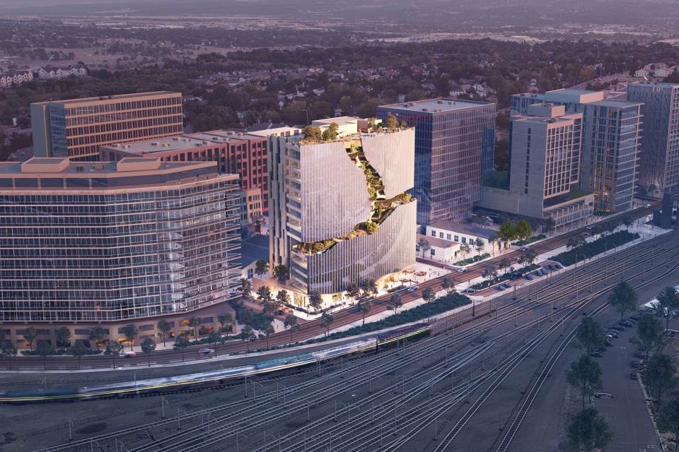 One River North groundbreaking MAD
