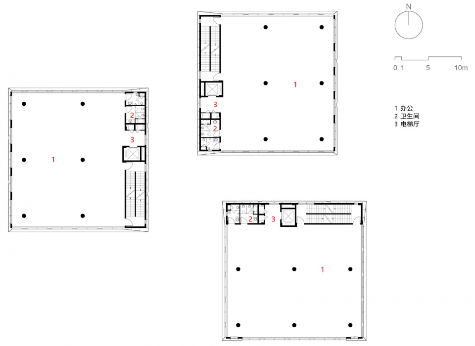 a collection of industrial office parks rich scenes in constructed order by gad