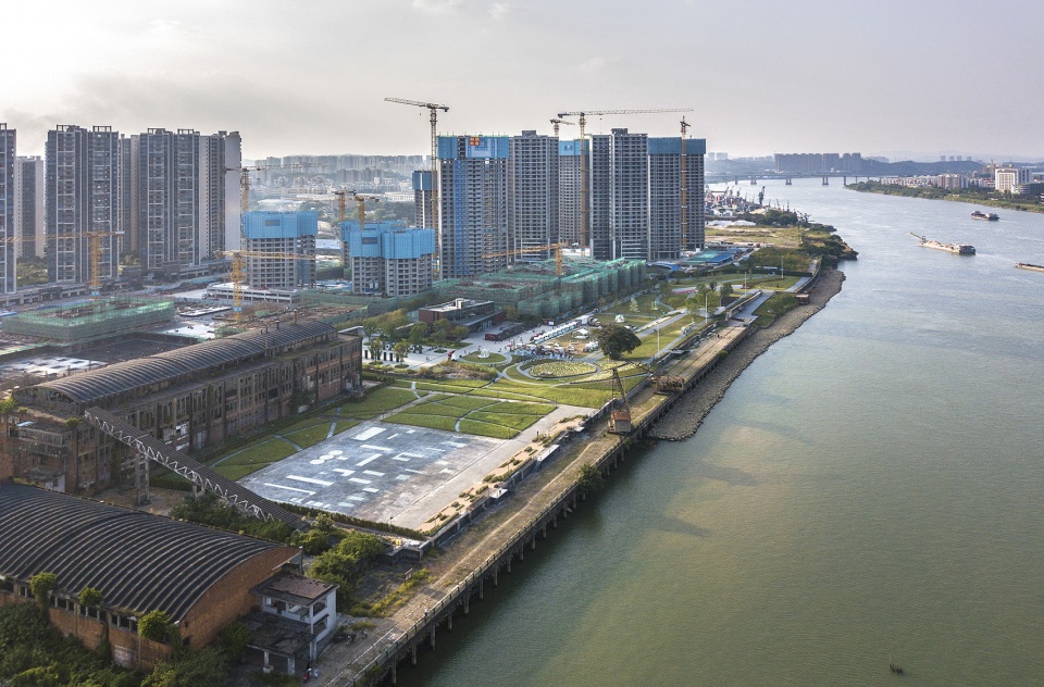 jiangmen ganhua binjiang art park by box practice