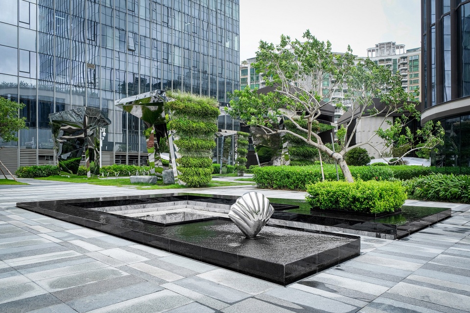 shenzhen shuibei jewelry art garden by loopstudio