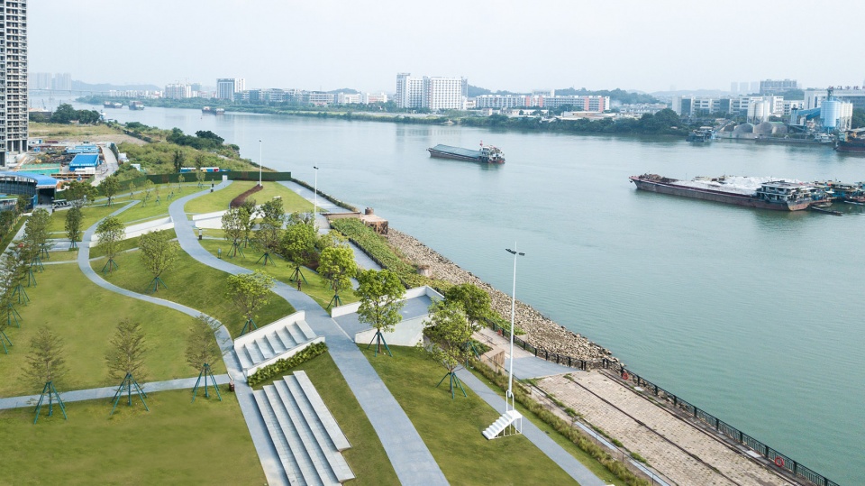 jiangmen ganhua binjiang art park by box practice