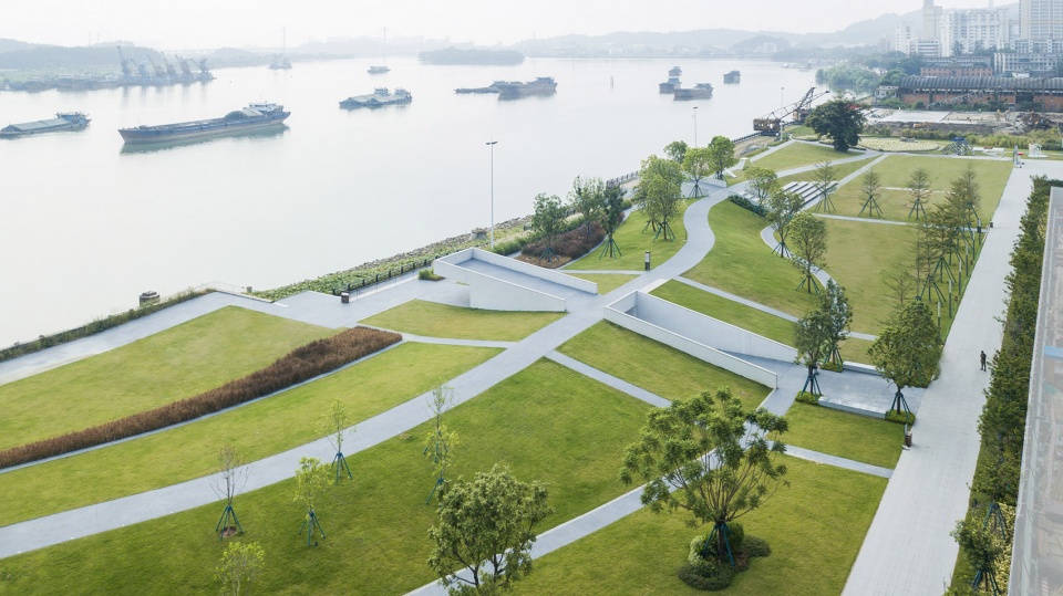 jiangmen ganhua binjiang art park by box practice