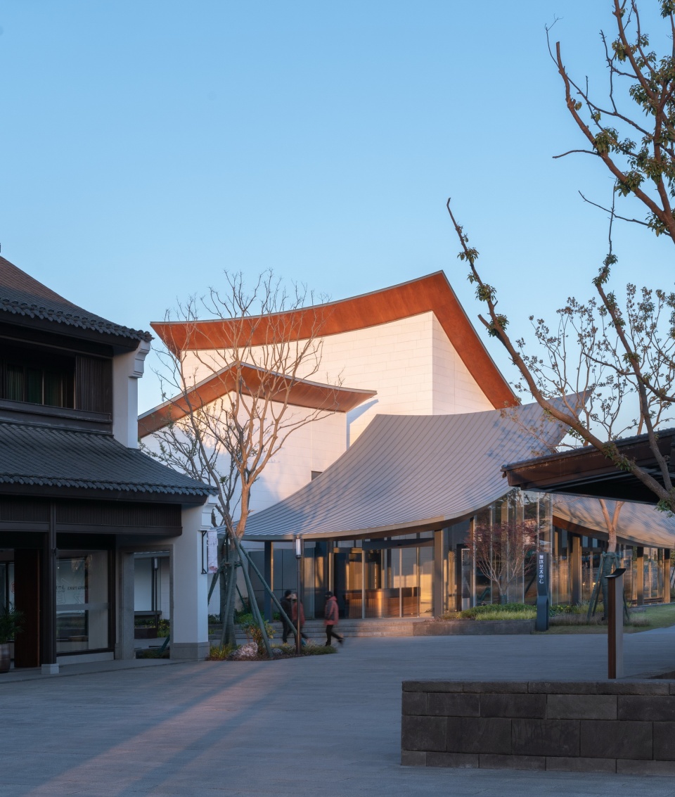 jianli town exhibition hall china by goa 1