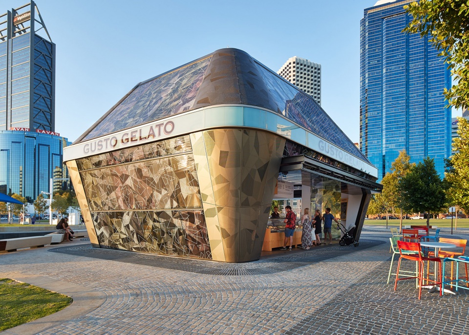 Elizabeth Quay Gelato Kiosk iph architects