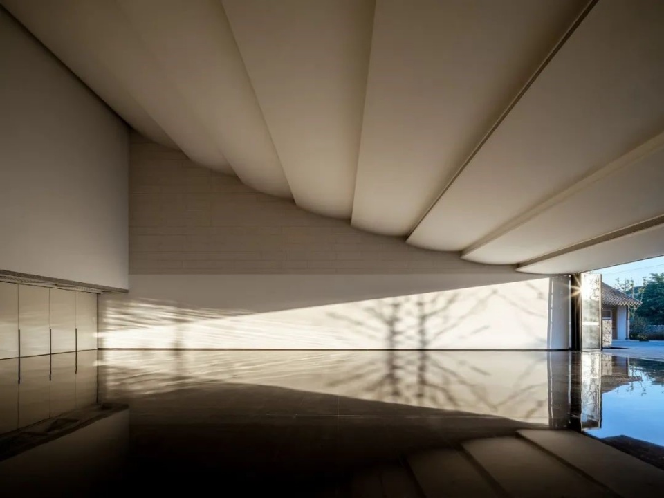 jianli town exhibition hall china by goa