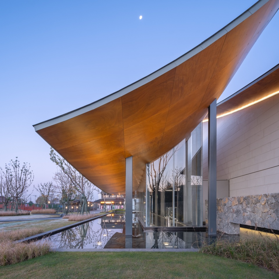 jianli town exhibition hall china by goa 1