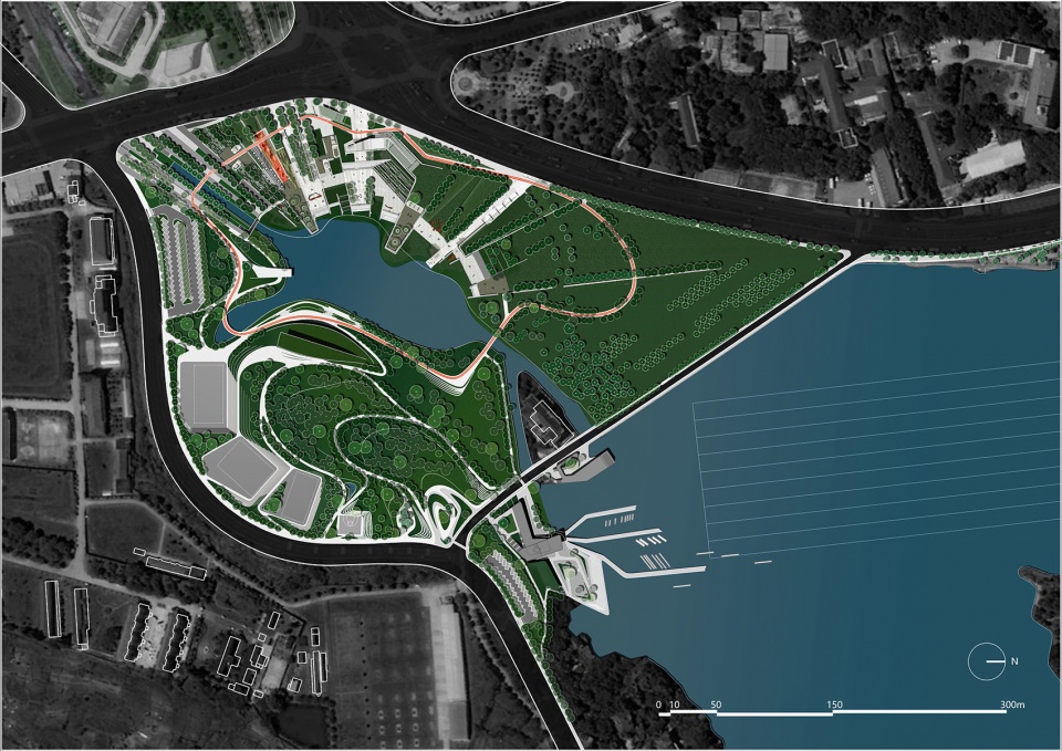 Tangquan Lake Sport Park China by ZDS
