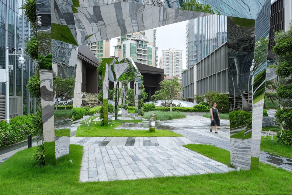 shenzhen shuibei jewelry art garden by loopstudio