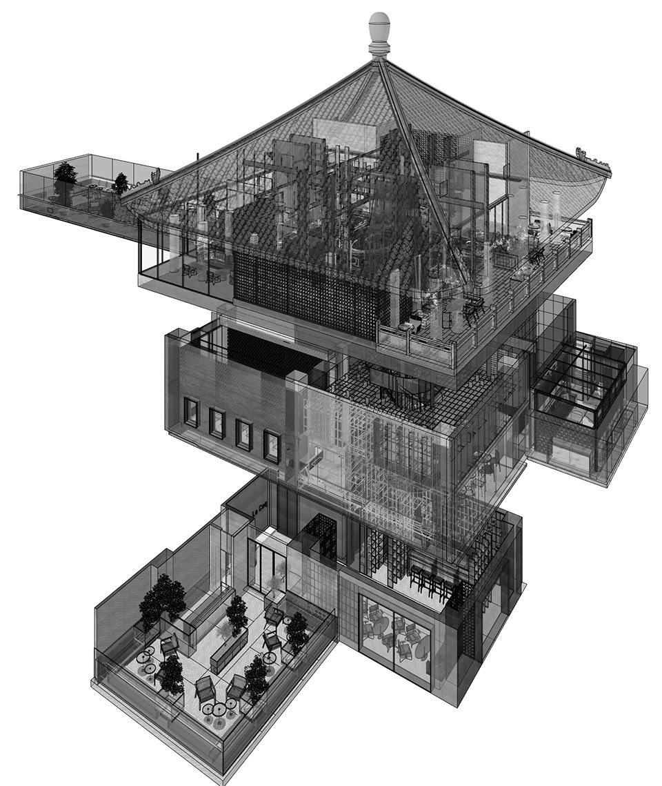 Le Coq Wine Bistro China by RooMoo Practice 1