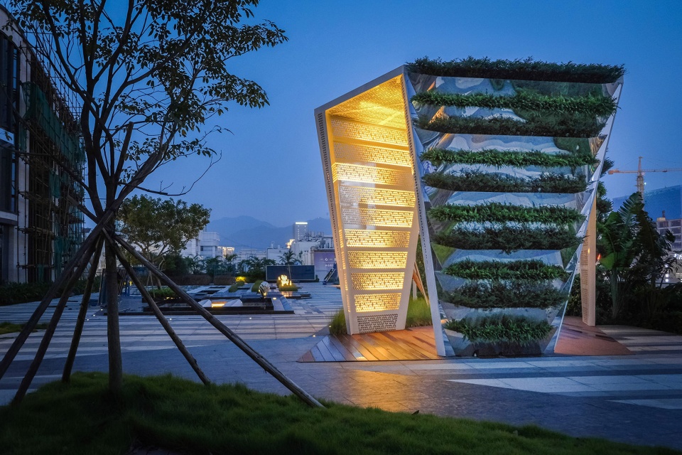 shenzhen shuibei jewelry art garden by loopstudio