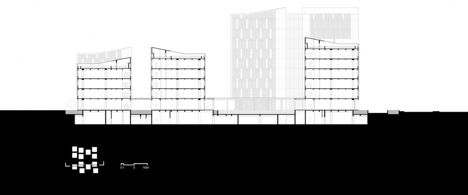 a collection of industrial office parks rich scenes in constructed order by gad