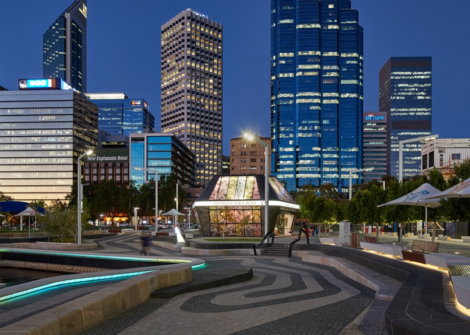Elizabeth Quay Gelato Kiosk iph architects