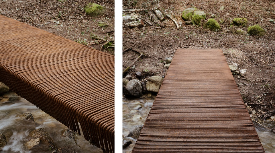 mare a mare trails footbridges by orma architettura