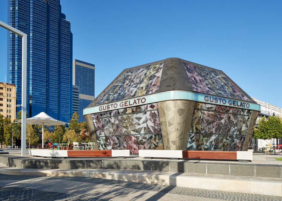 Elizabeth Quay Gelato Kiosk iph architects