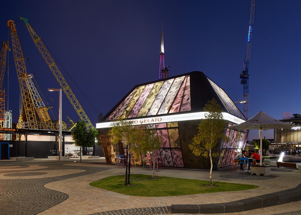 Elizabeth Quay Gelato Kiosk iph architects