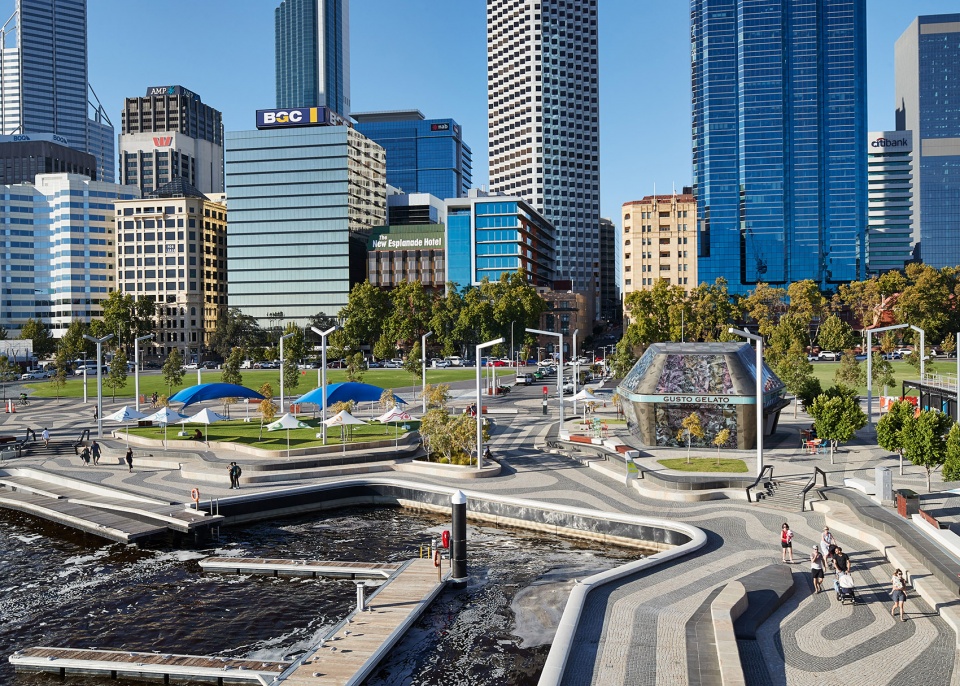 Elizabeth Quay Gelato Kiosk iph architects