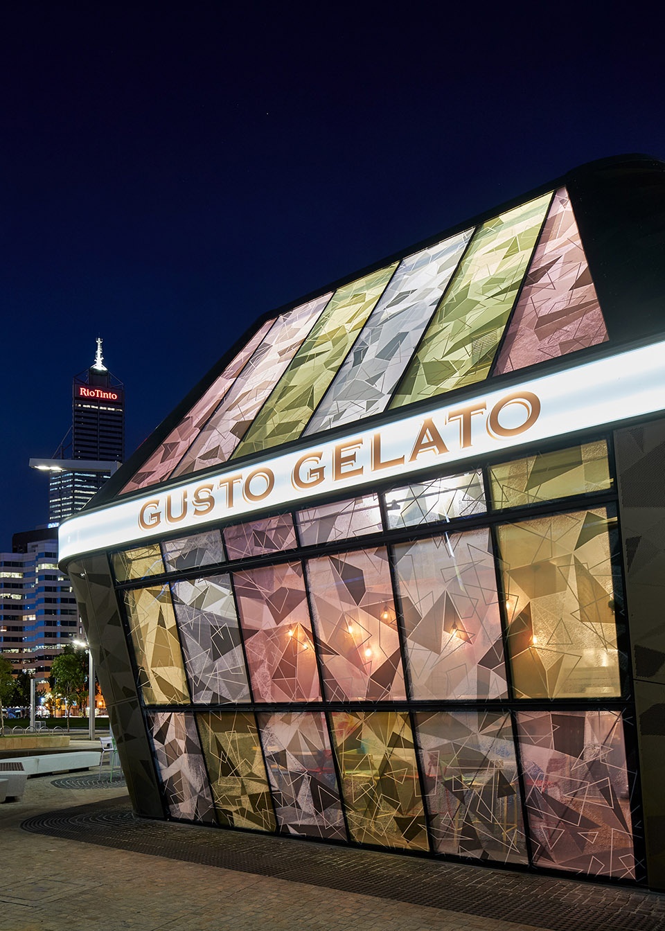 Elizabeth Quay Gelato Kiosk iph architects